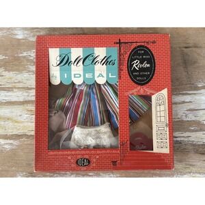 Vintage Miss Revlon doll clothes Ideal striped dress garter belt stocking in box